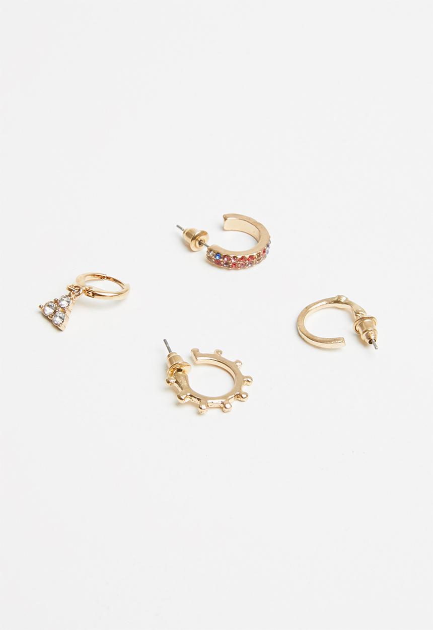 Superbalist - Skylar hoop pack - gold