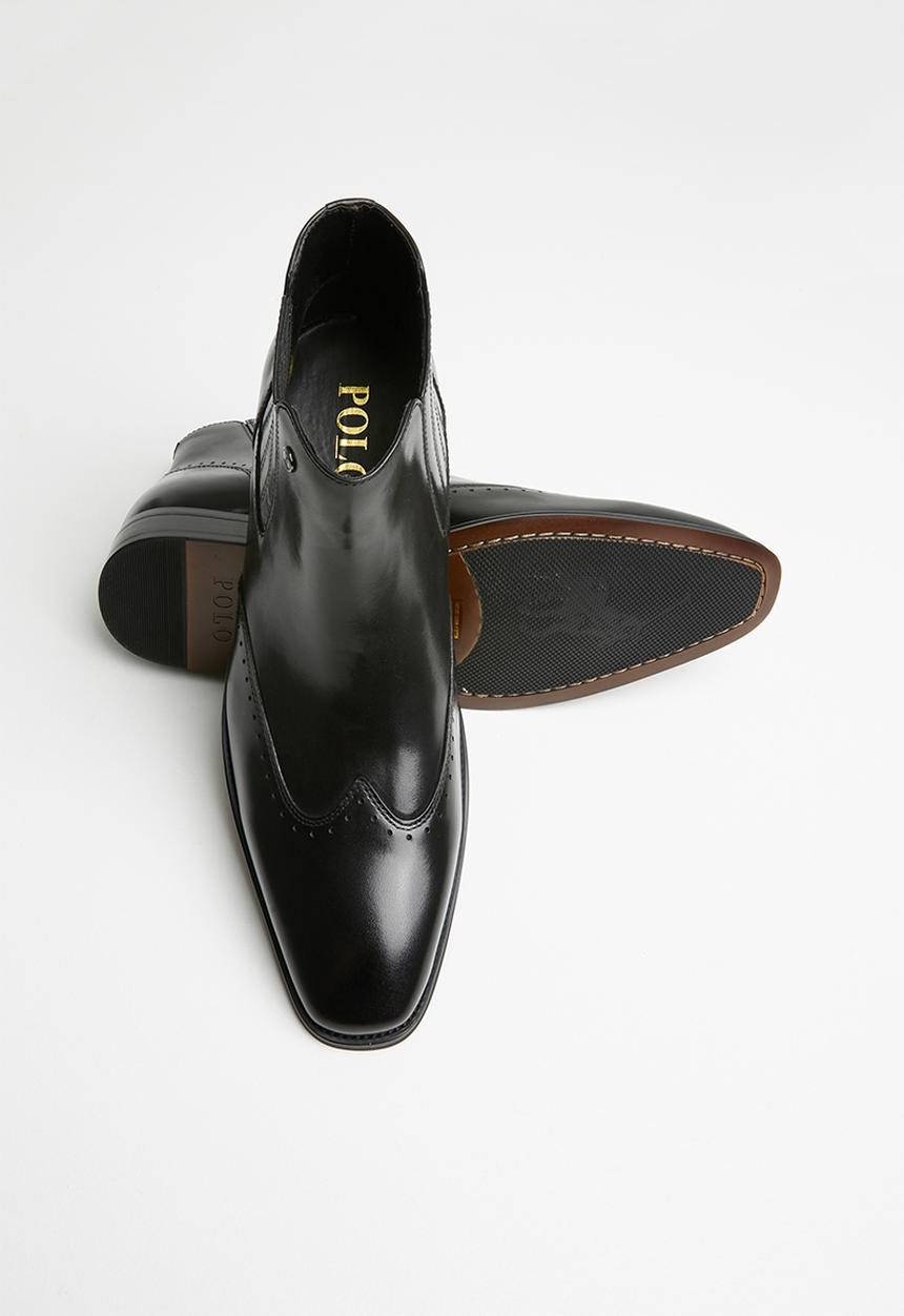 POLO - Corey elasticated boot - black