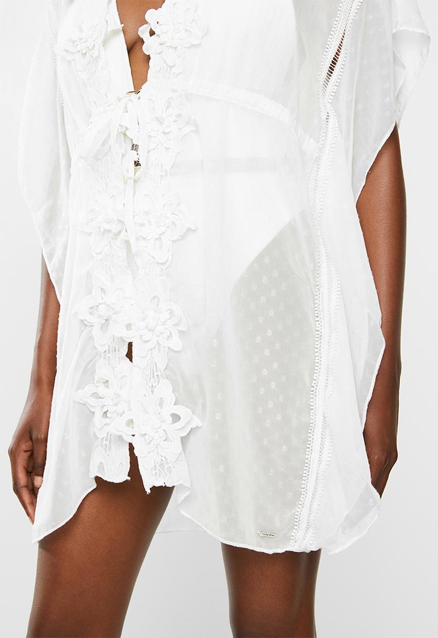 SISSY BOY - Summer affair cover up - white