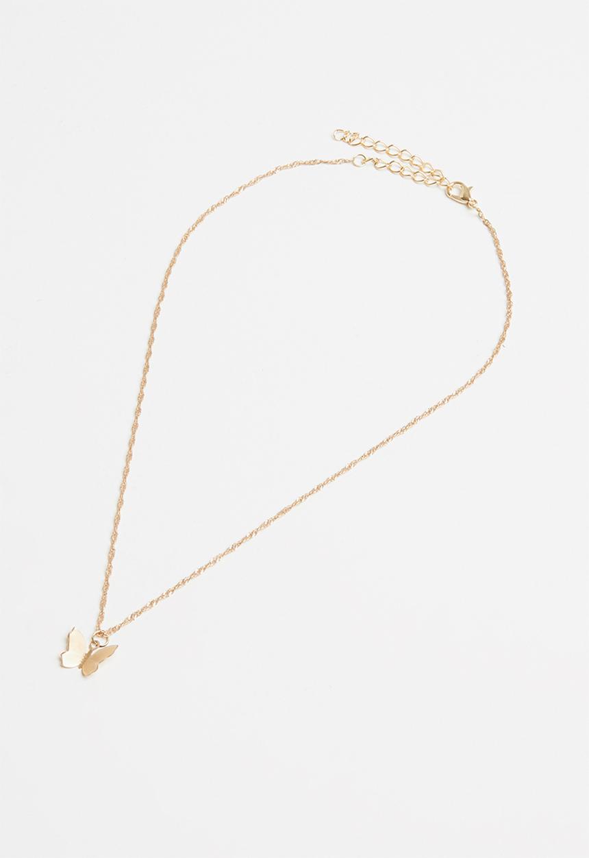Superbalist - Butterfly necklace-gold