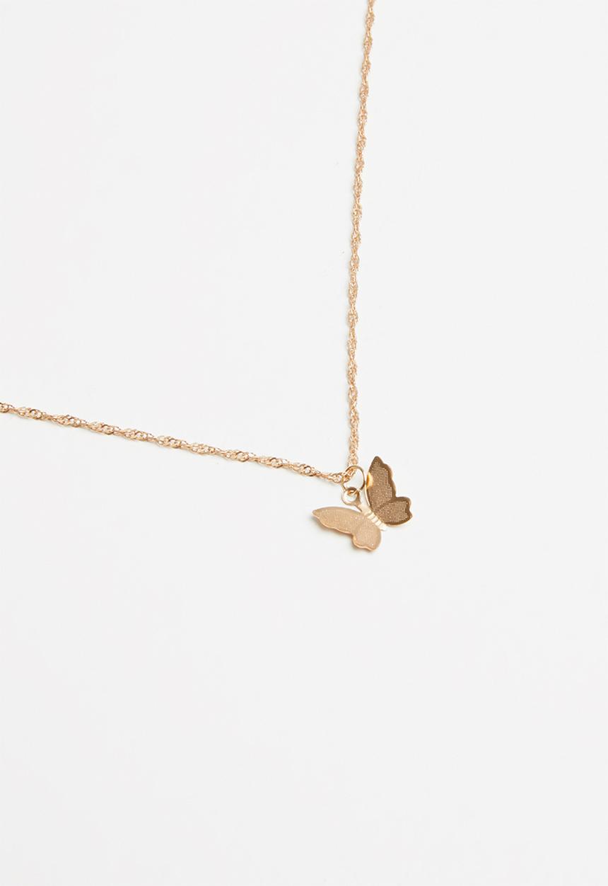 Superbalist - Butterfly necklace-gold