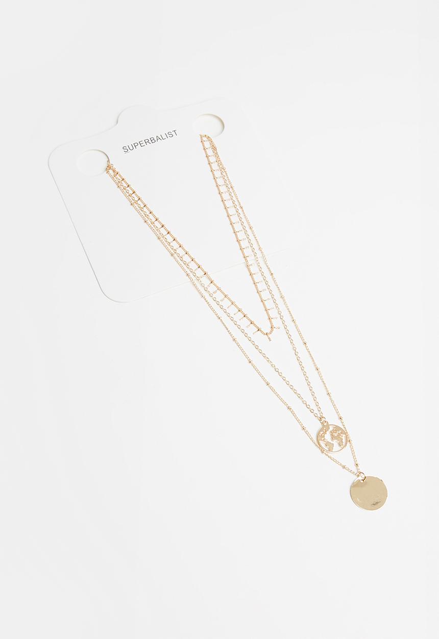 Superbalist - Saffron layered necklace-gold