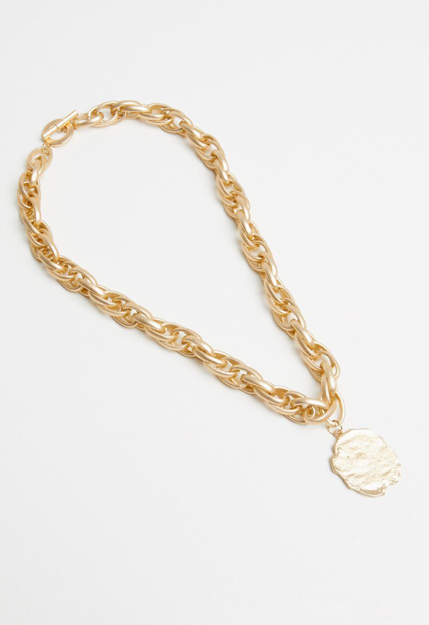 Superbalist - Chain pendant necklace-gold