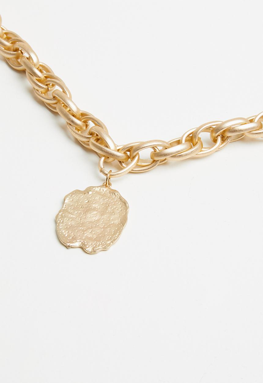 Superbalist - Chain pendant necklace-gold