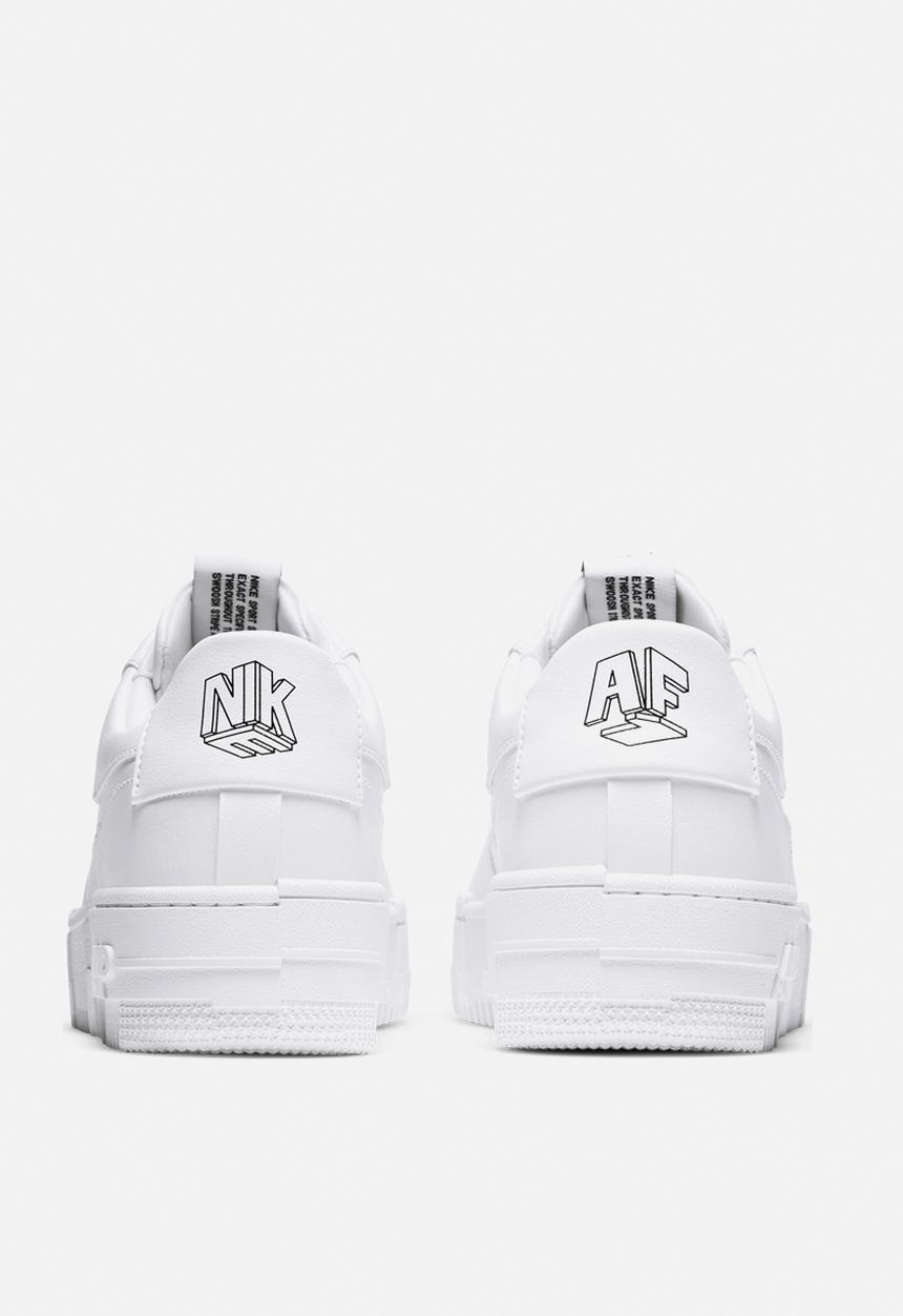 Nike - Air Force 1 pixel  - white / white-black-sail