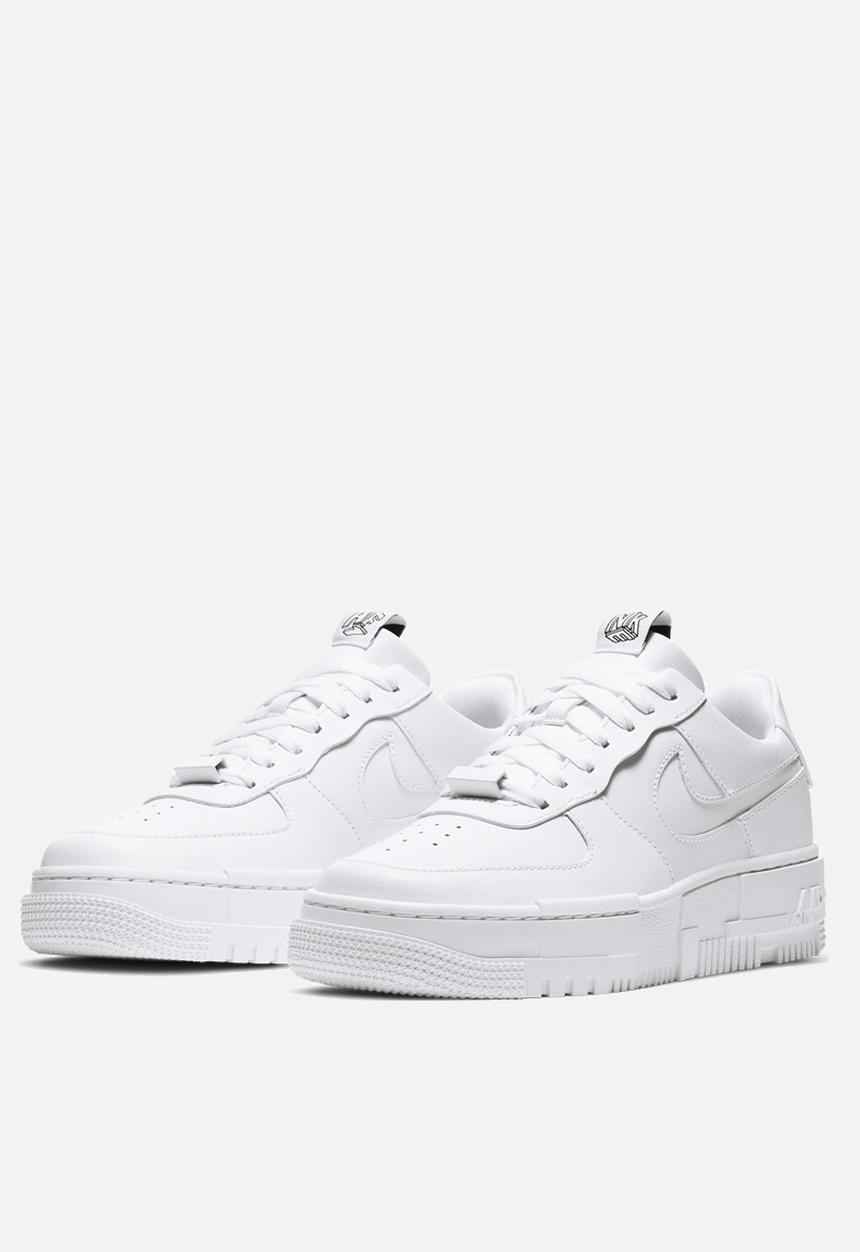 Nike - Air Force 1 pixel  - white / white-black-sail