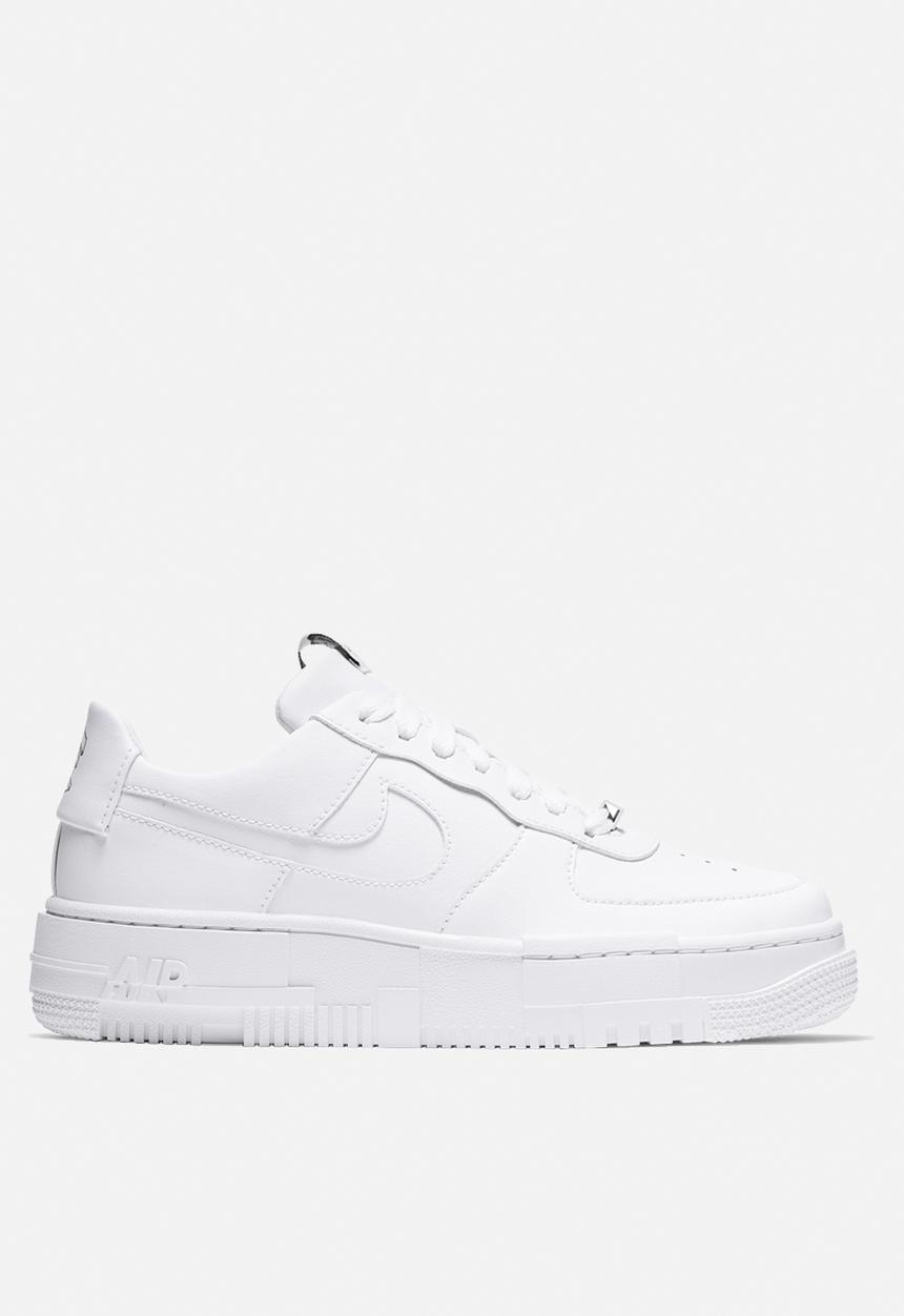 Nike - Air Force 1 pixel  - white / white-black-sail