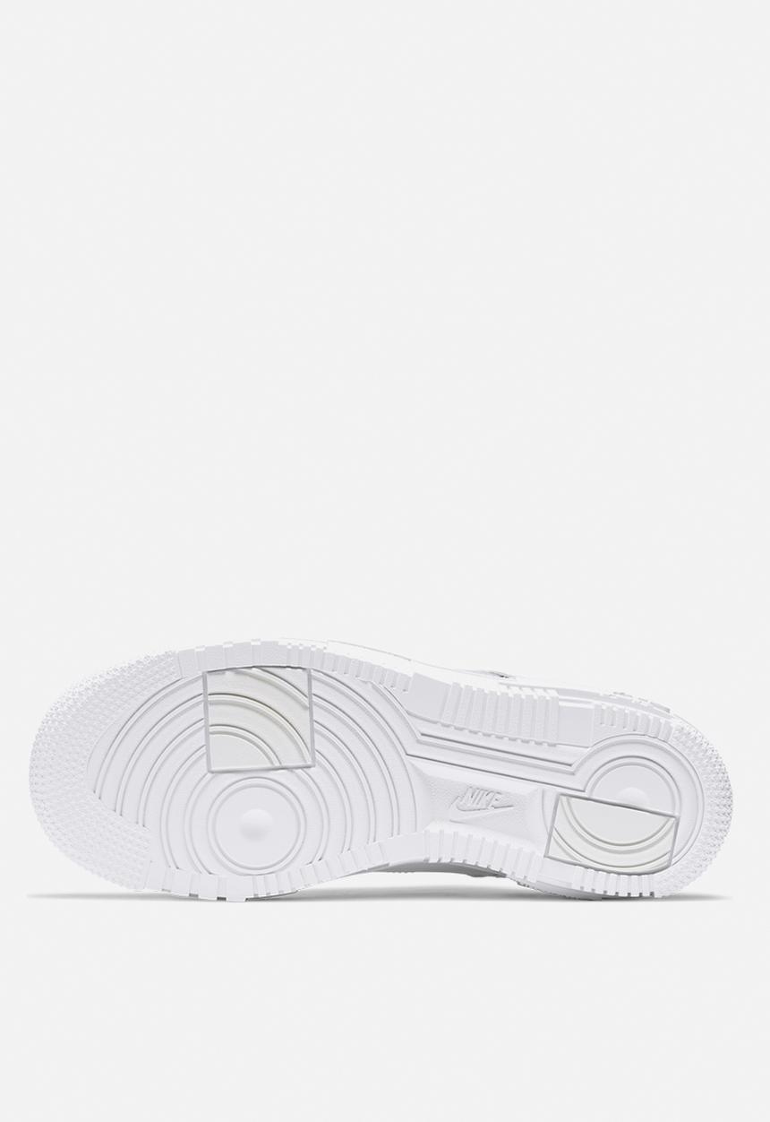 Nike - Air Force 1 pixel  - white / white-black-sail