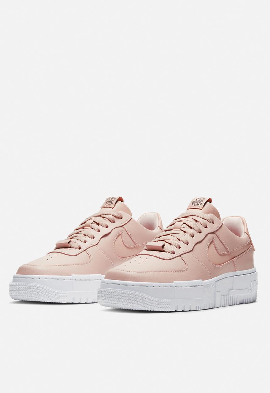 Nike - Air Force 1 pixel  - particle beige / particle beige - black