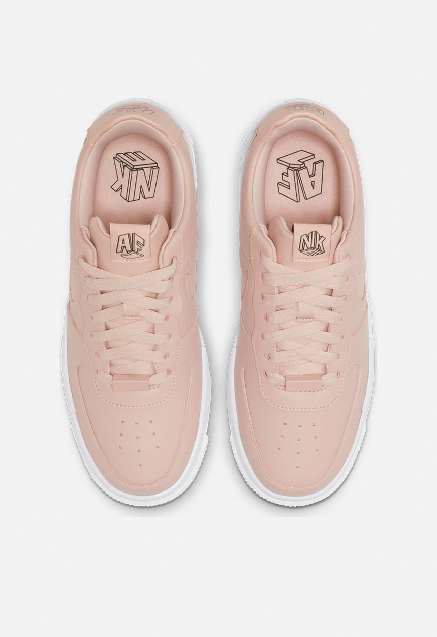Nike - Air Force 1 pixel  - particle beige / particle beige - black