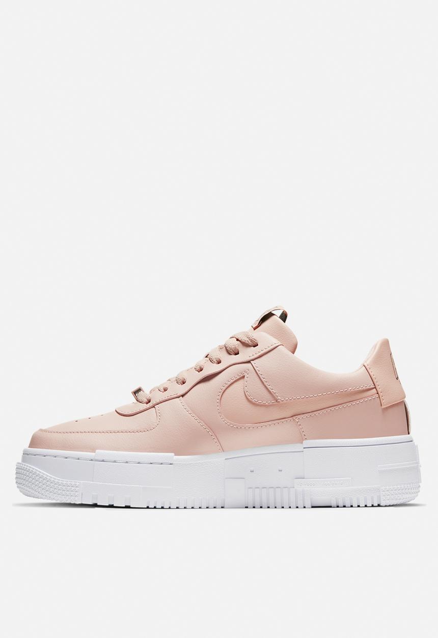 Nike - Air Force 1 pixel  - particle beige / particle beige - black