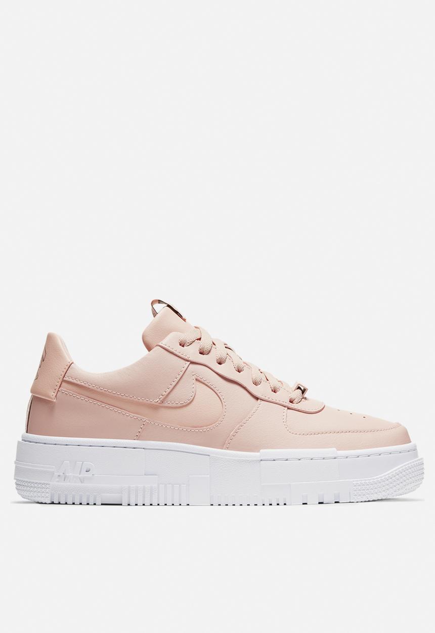 Nike - Air Force 1 pixel  - particle beige / particle beige - black