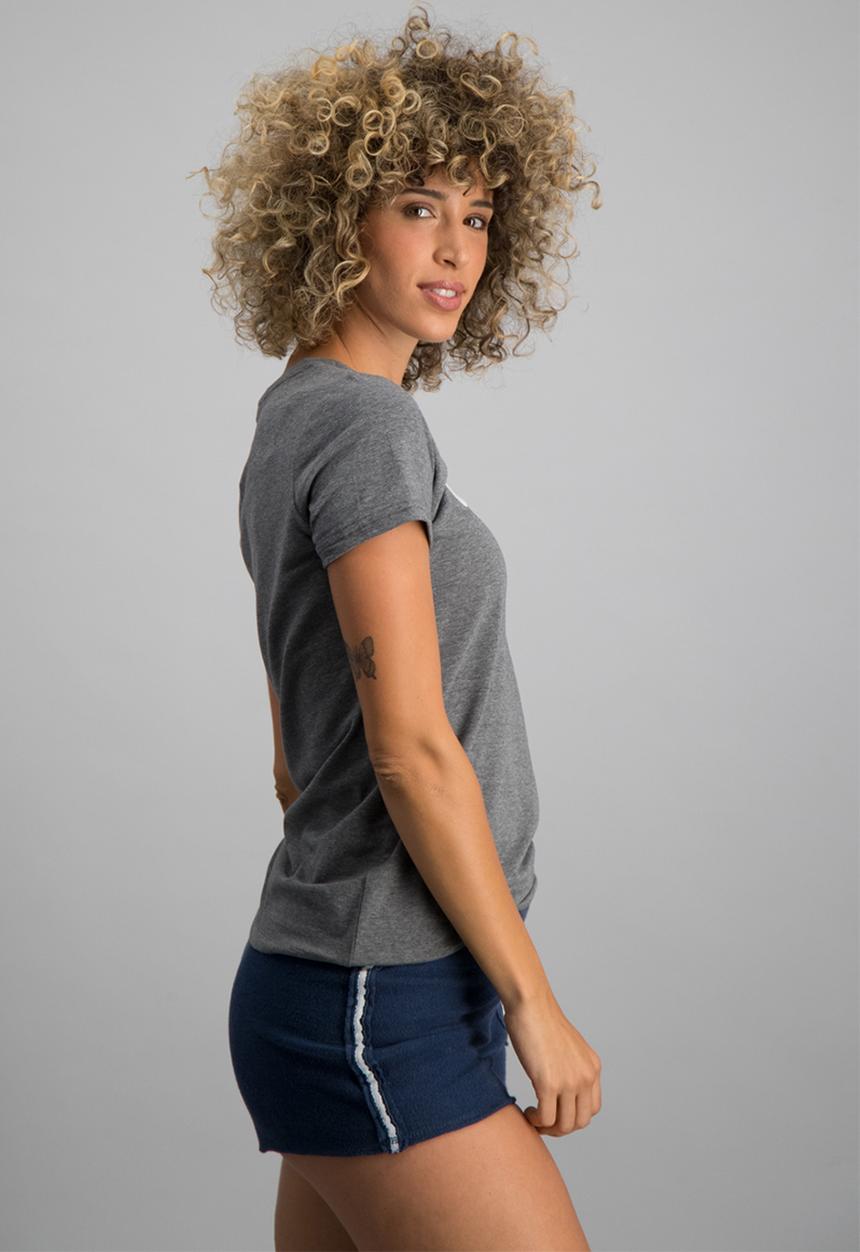 Aca Joe - Joe embroidery short sleeve t-shirt - grey