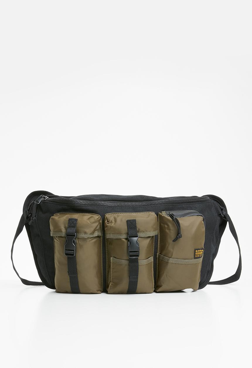 G-STAR - Cross body bag - carbid & black