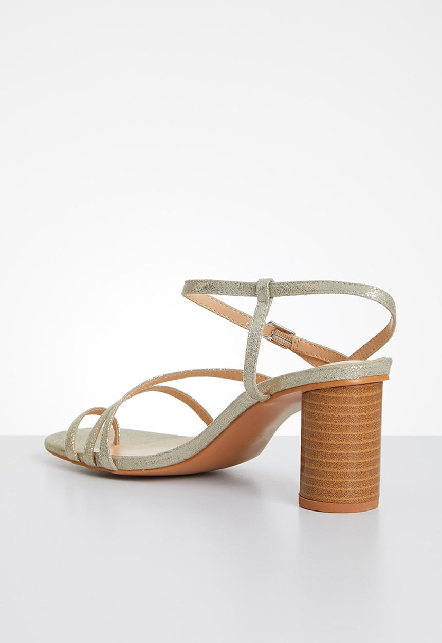 edit - Leonie barely-there heel - gold