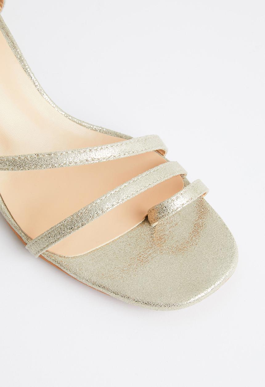 edit - Leonie barely-there heel - gold