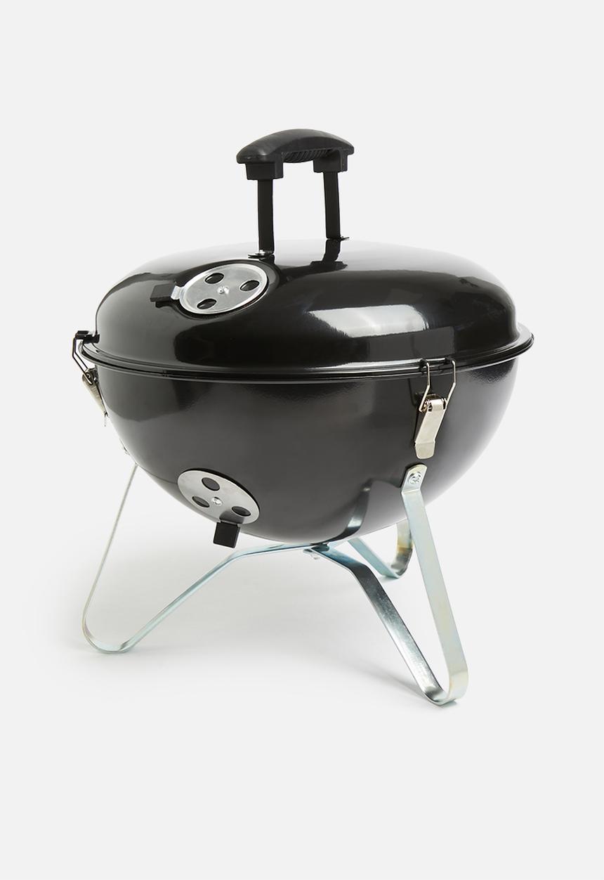 H&S - Balcony braai - black