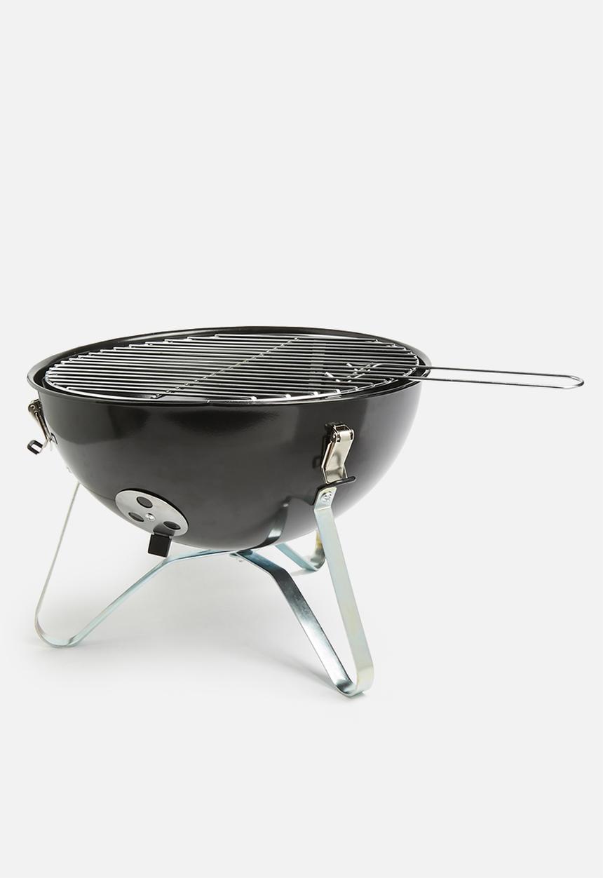 H&S - Balcony braai - black