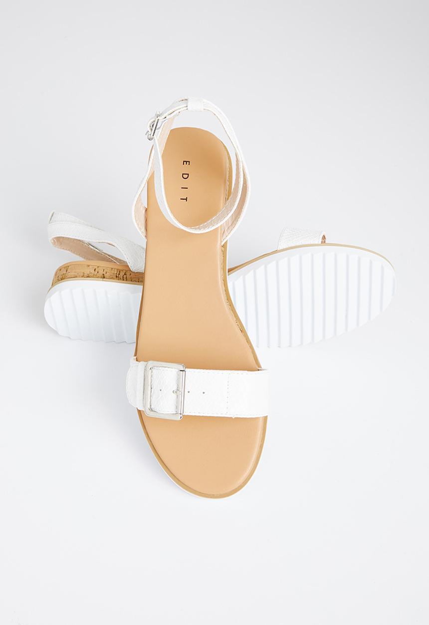 edit - Katie wedge - white