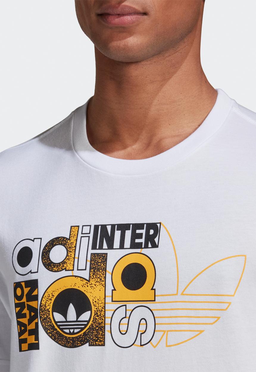 adidas Originals - Adidas internat  tee - white