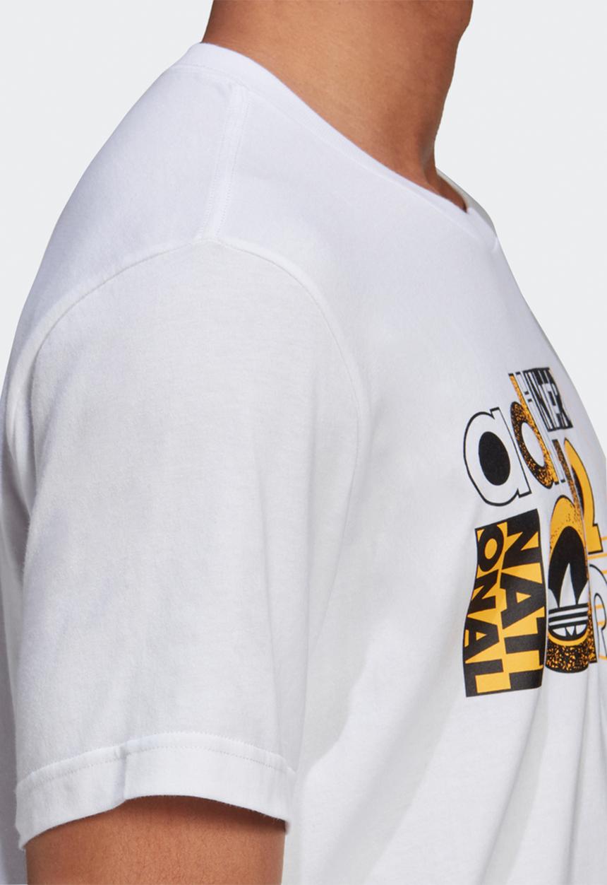 adidas Originals - Adidas internat  tee - white
