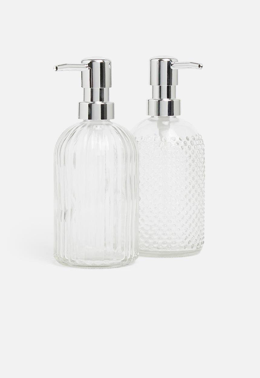 Bathroom Solutions - Dotty soap dispenser - transparent 