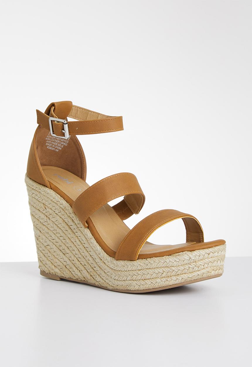 Cotton On - Brady wedge espadrille - tan