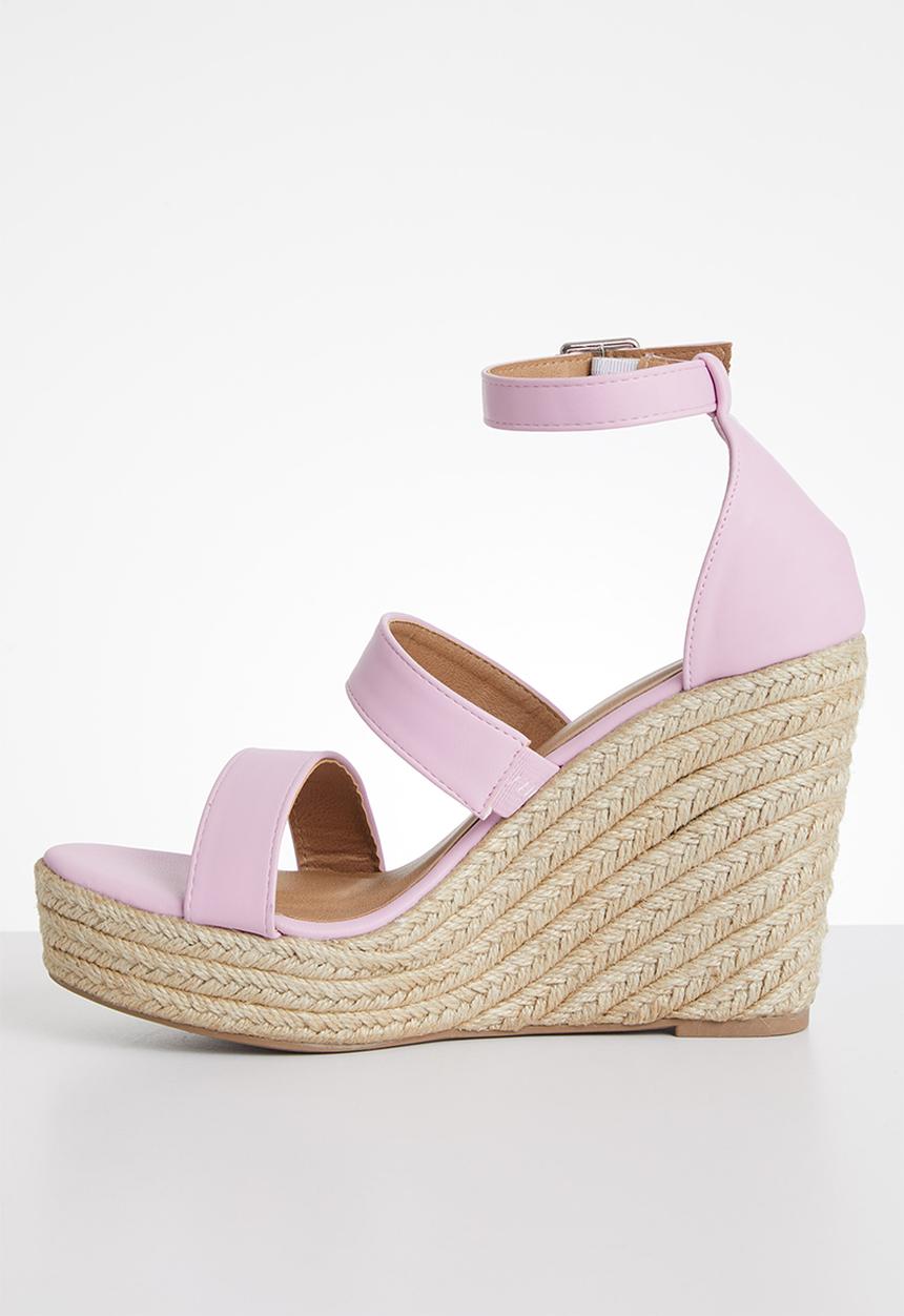 Cotton On - Brady wedge espadrille - lilac
