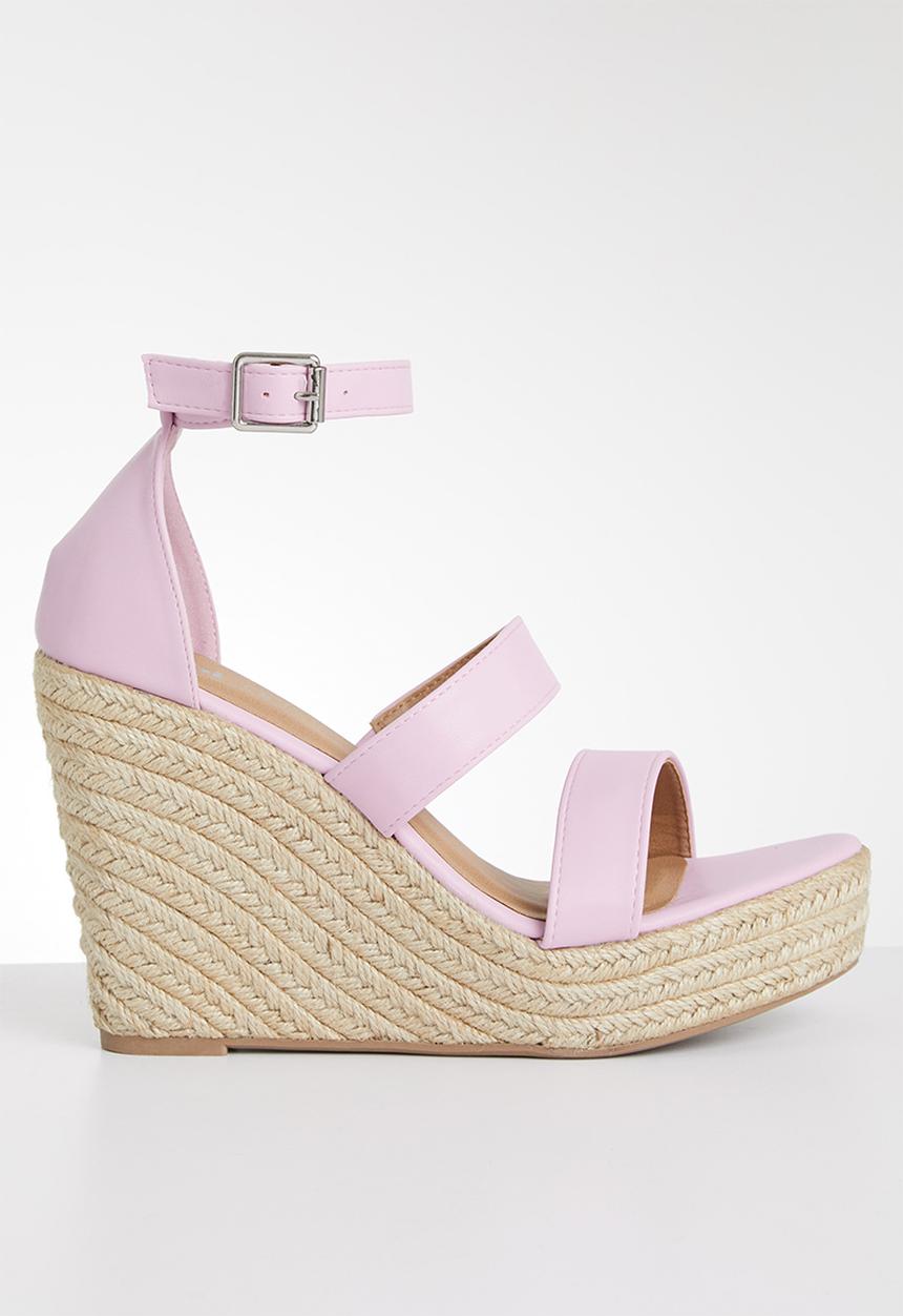 Cotton On - Brady wedge espadrille - lilac