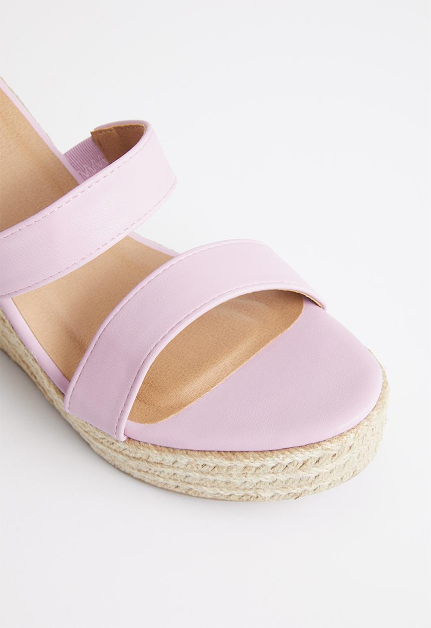 Cotton On - Brady wedge espadrille - lilac