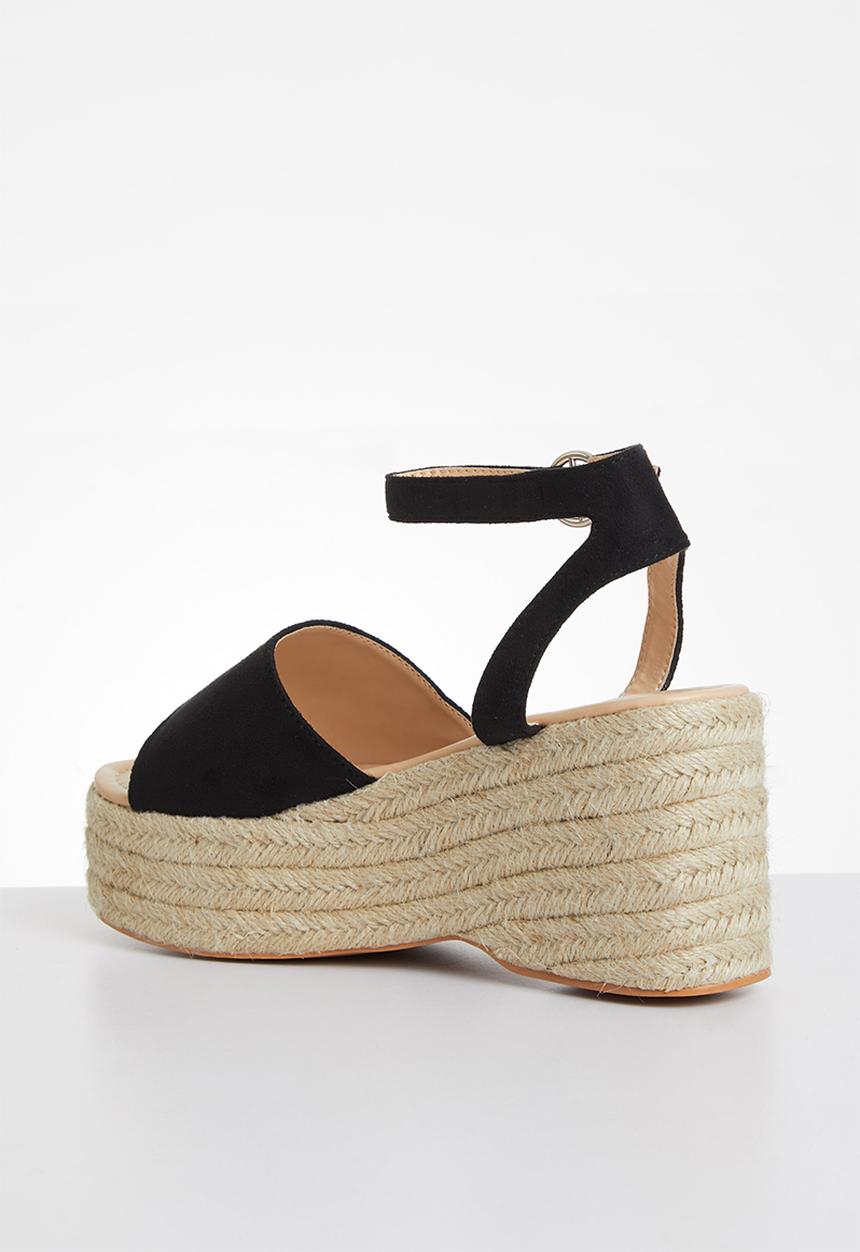 Superbalist - Talulla espadrille - black
