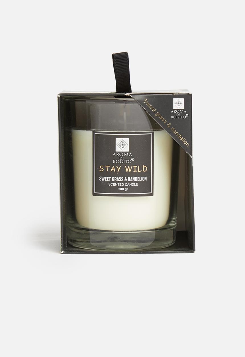 H&S - Lush figwood candle - sweetgrass & dandelion
