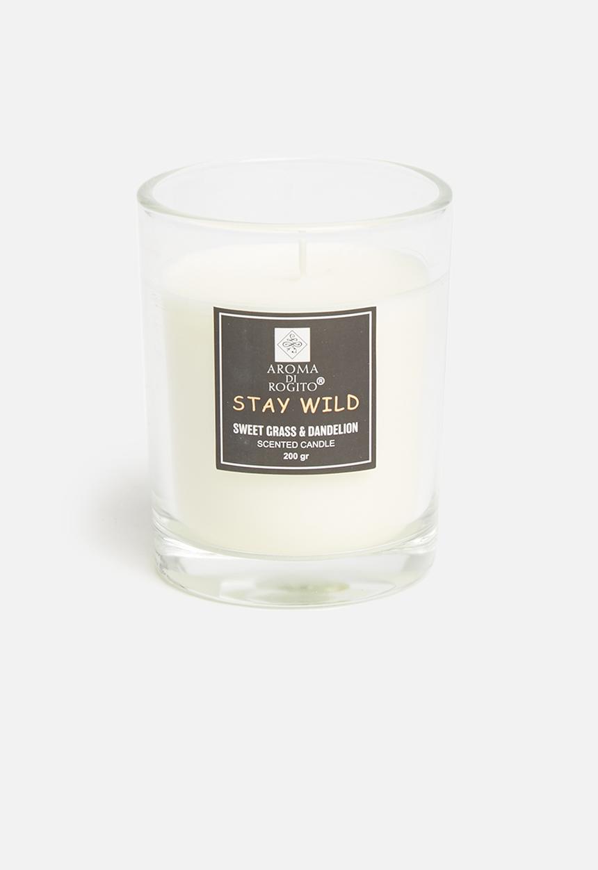 H&S - Lush figwood candle - sweetgrass & dandelion