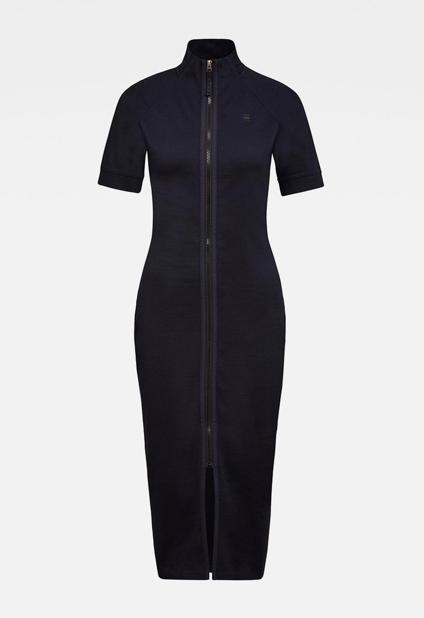 G-STAR - Mock slim dress 1\2 slv - rinsed