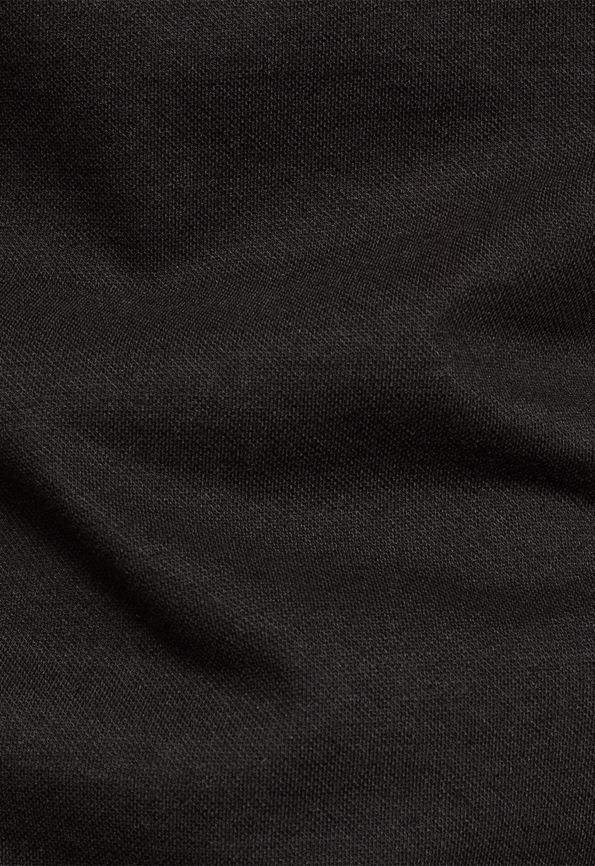 G-STAR - Oluv slim short sleeve polo  - black