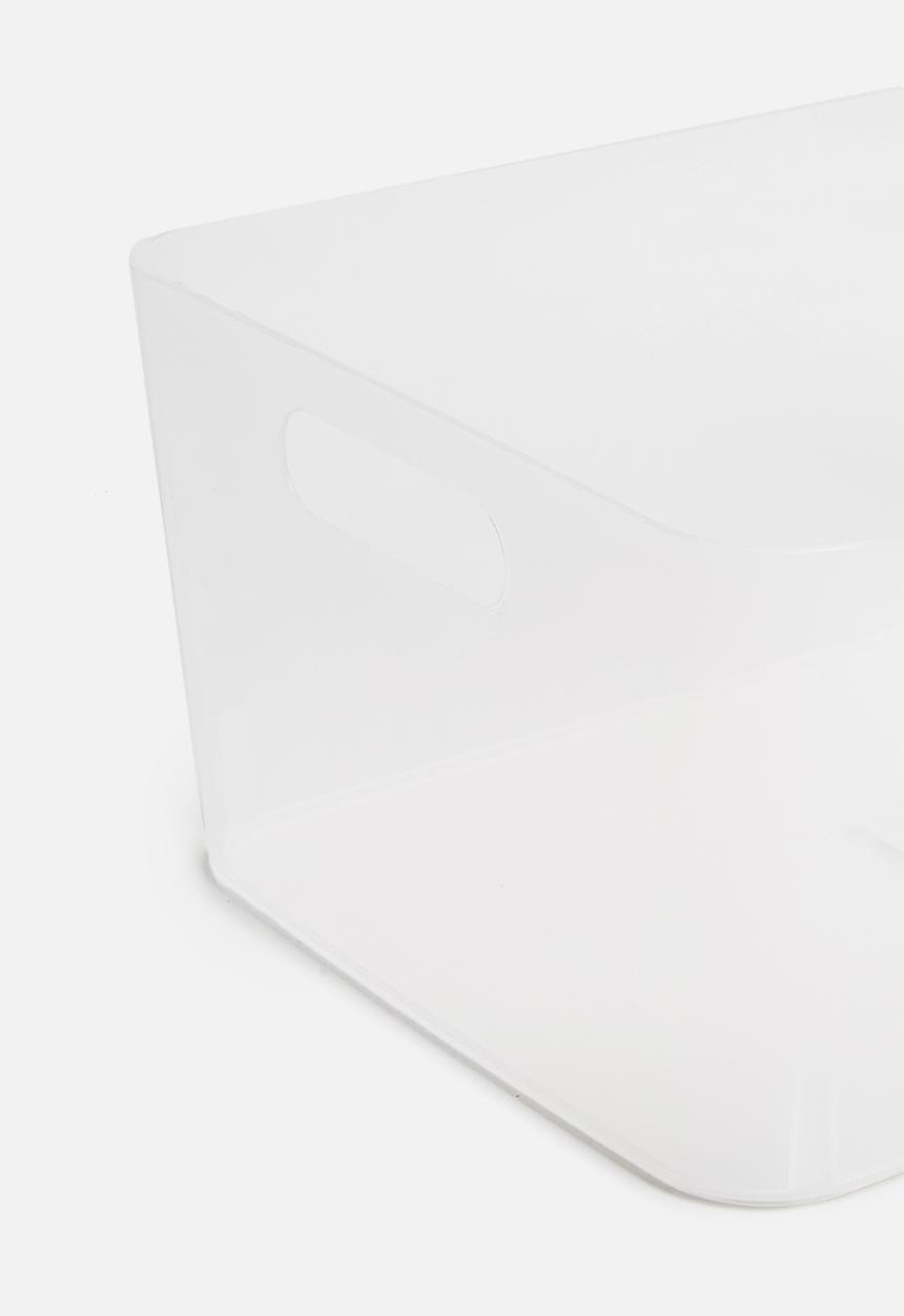 Storage Solutions - Wave storage box large - clear 