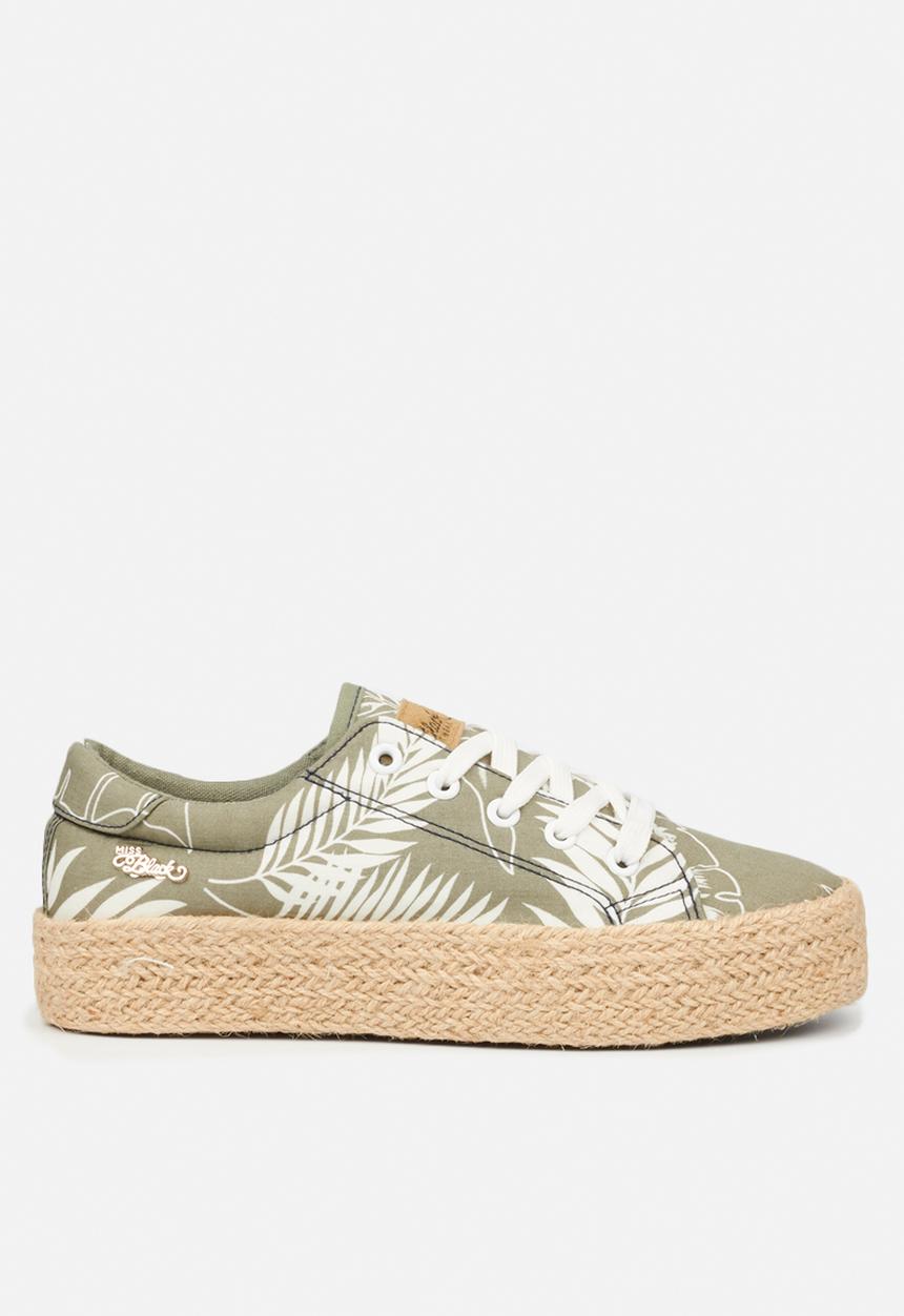Miss Black - Quebec sneaker - taupe
