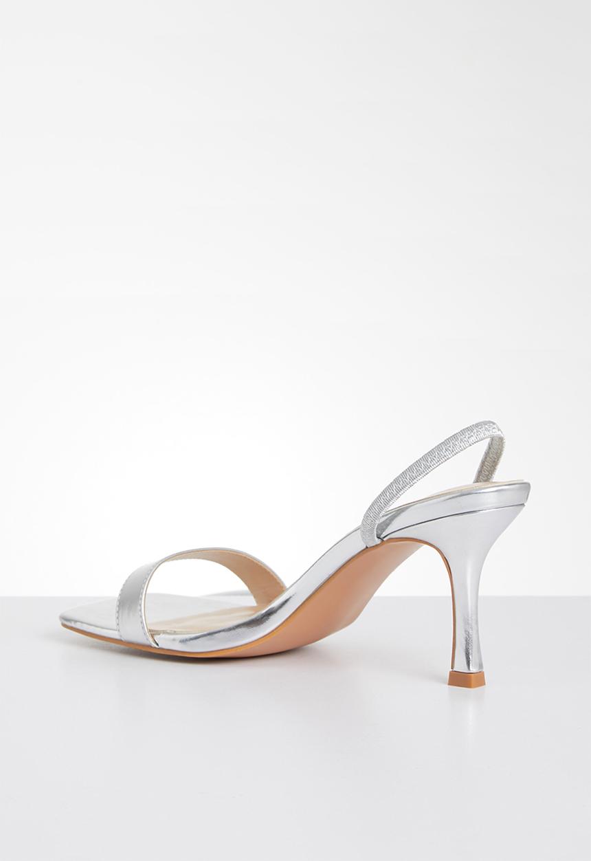 Superbalist - Lulla slingback heel - silver