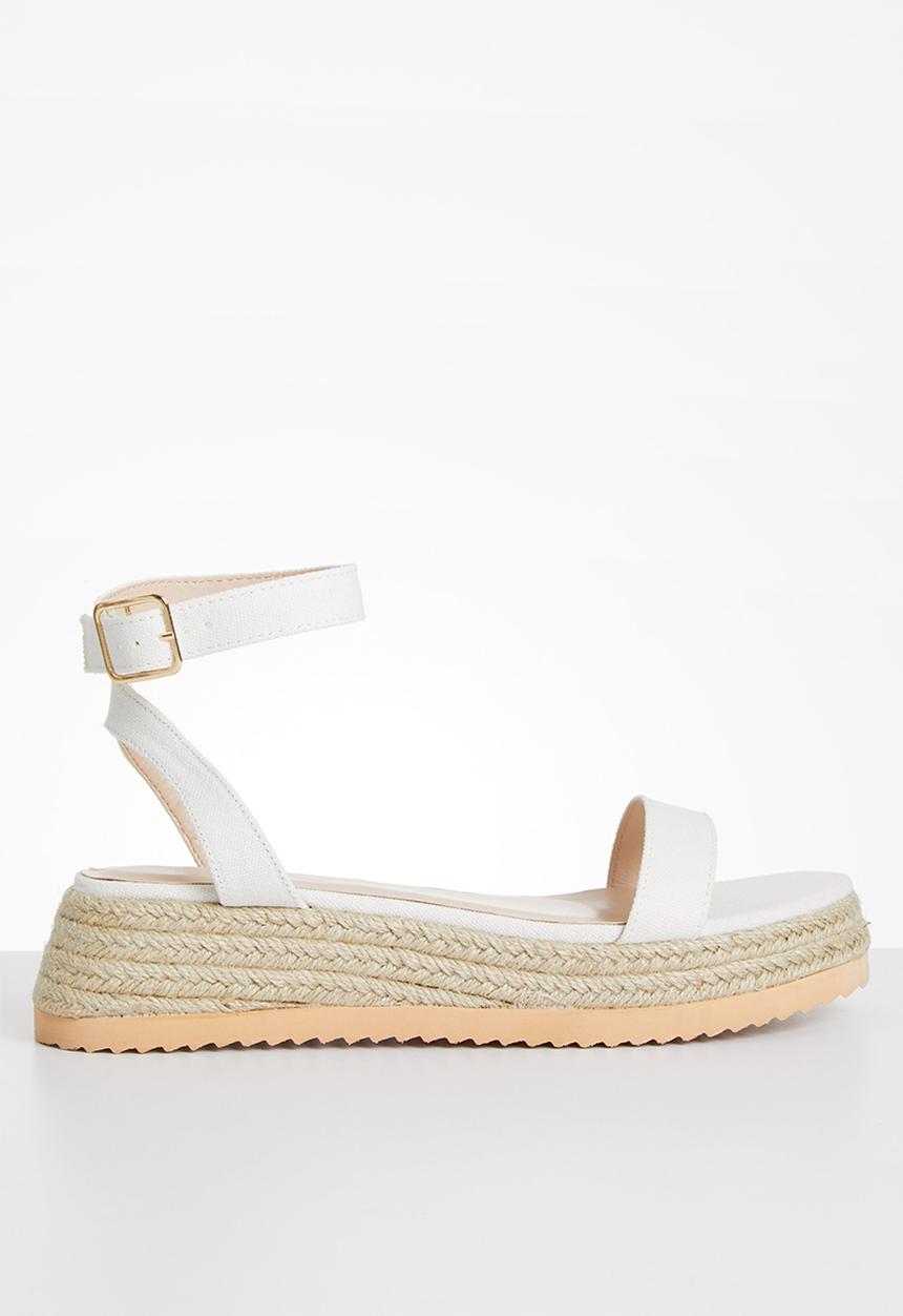 Superbalist - Kenny espadrille - white