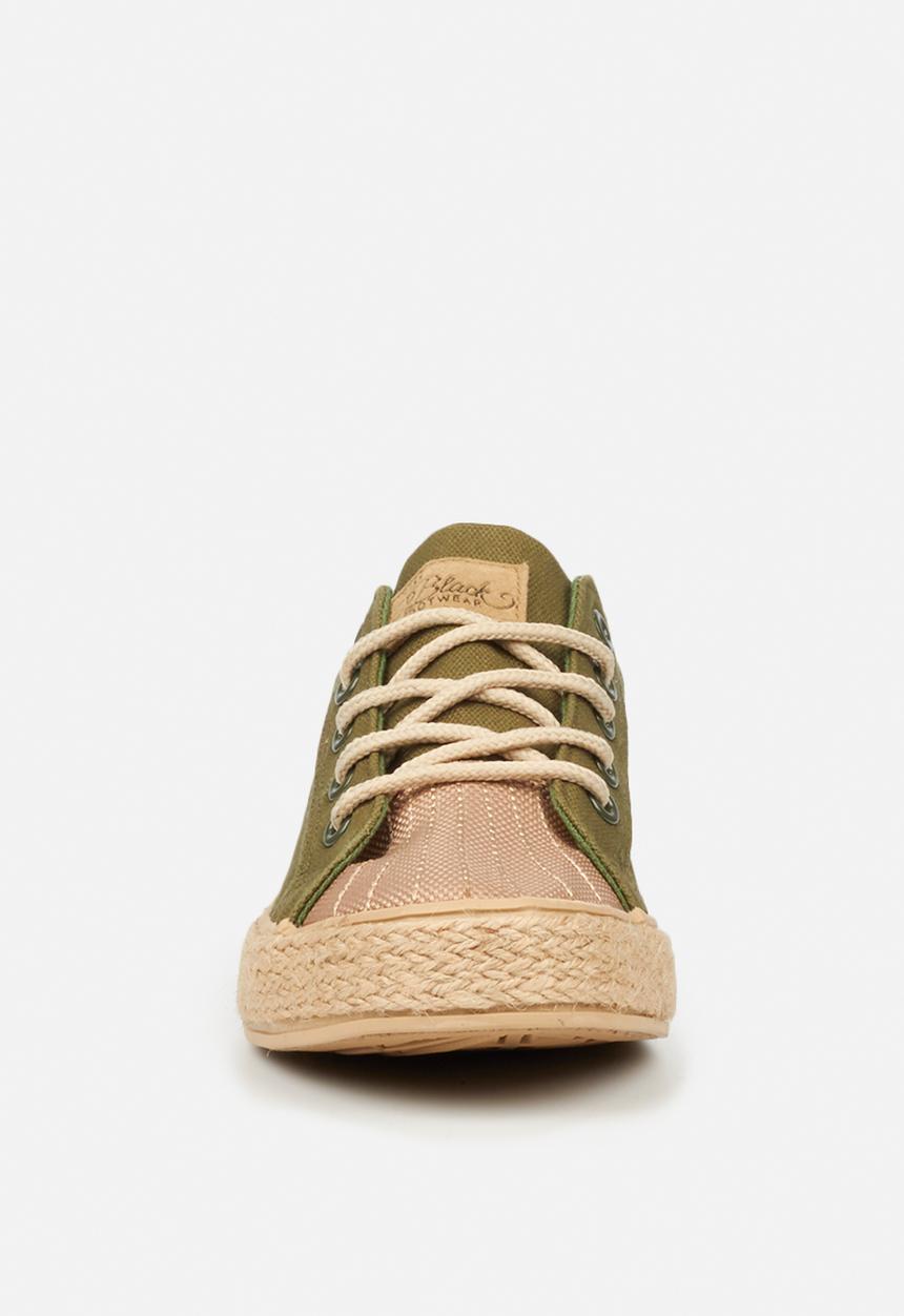 Miss Black - Republica sneaker - olive