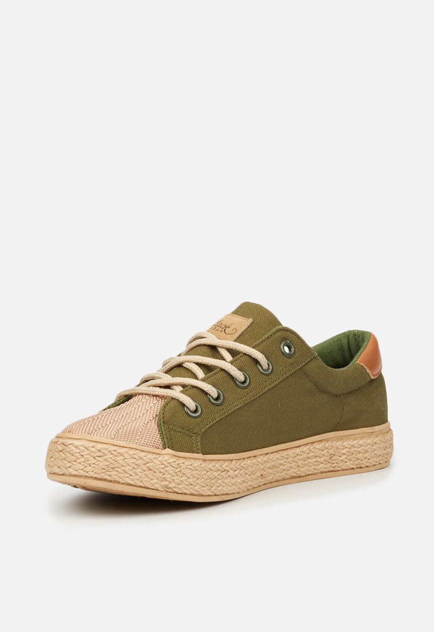 Miss Black - Republica sneaker - olive