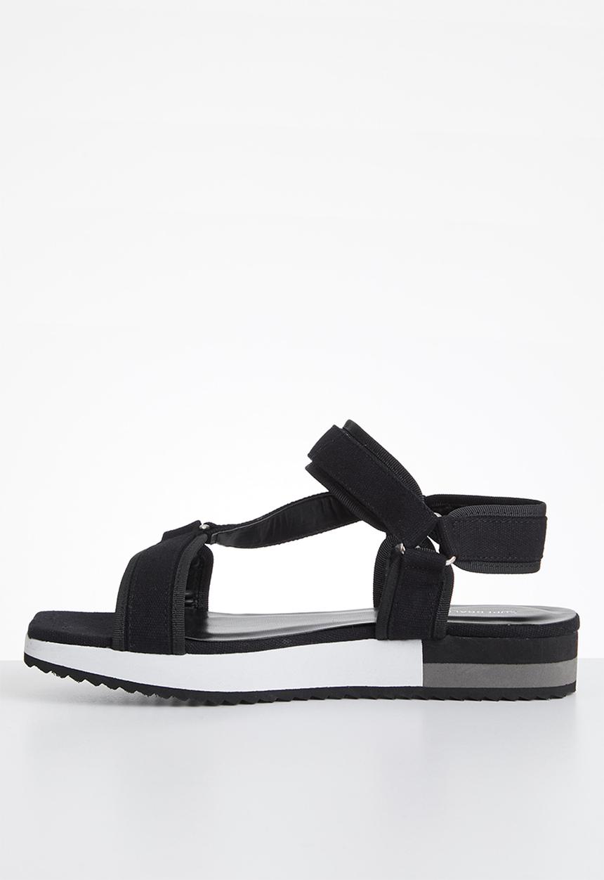 Superbalist - Lona sporty sandal - black