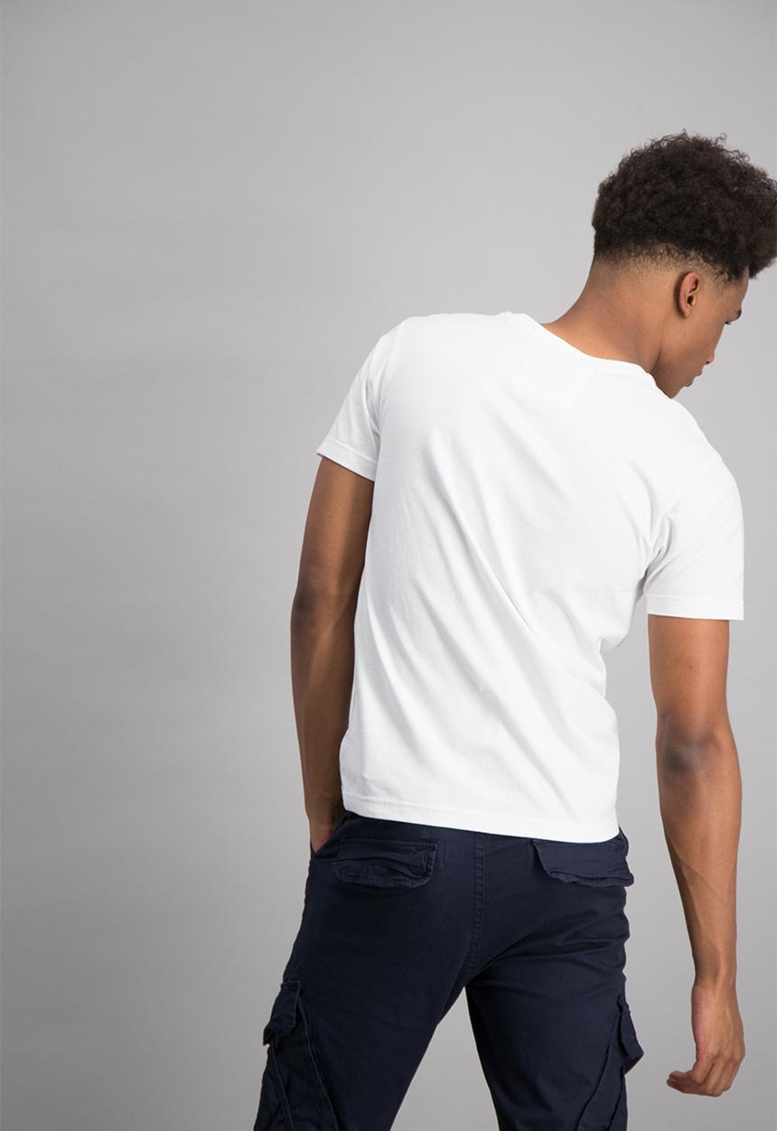 Aca Joe - Mens aca joe short sleeve t-shirt - white 