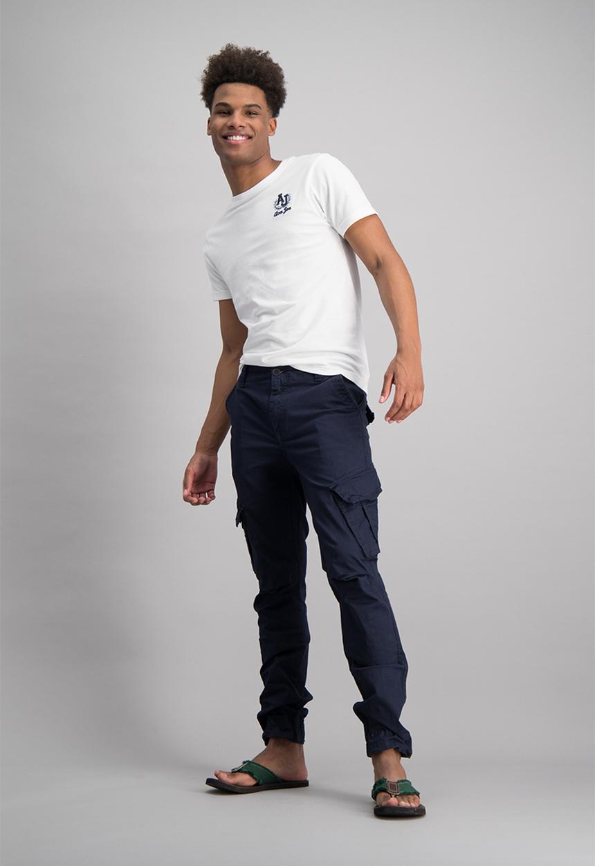Aca Joe - Mens aca joe short sleeve t-shirt - white 
