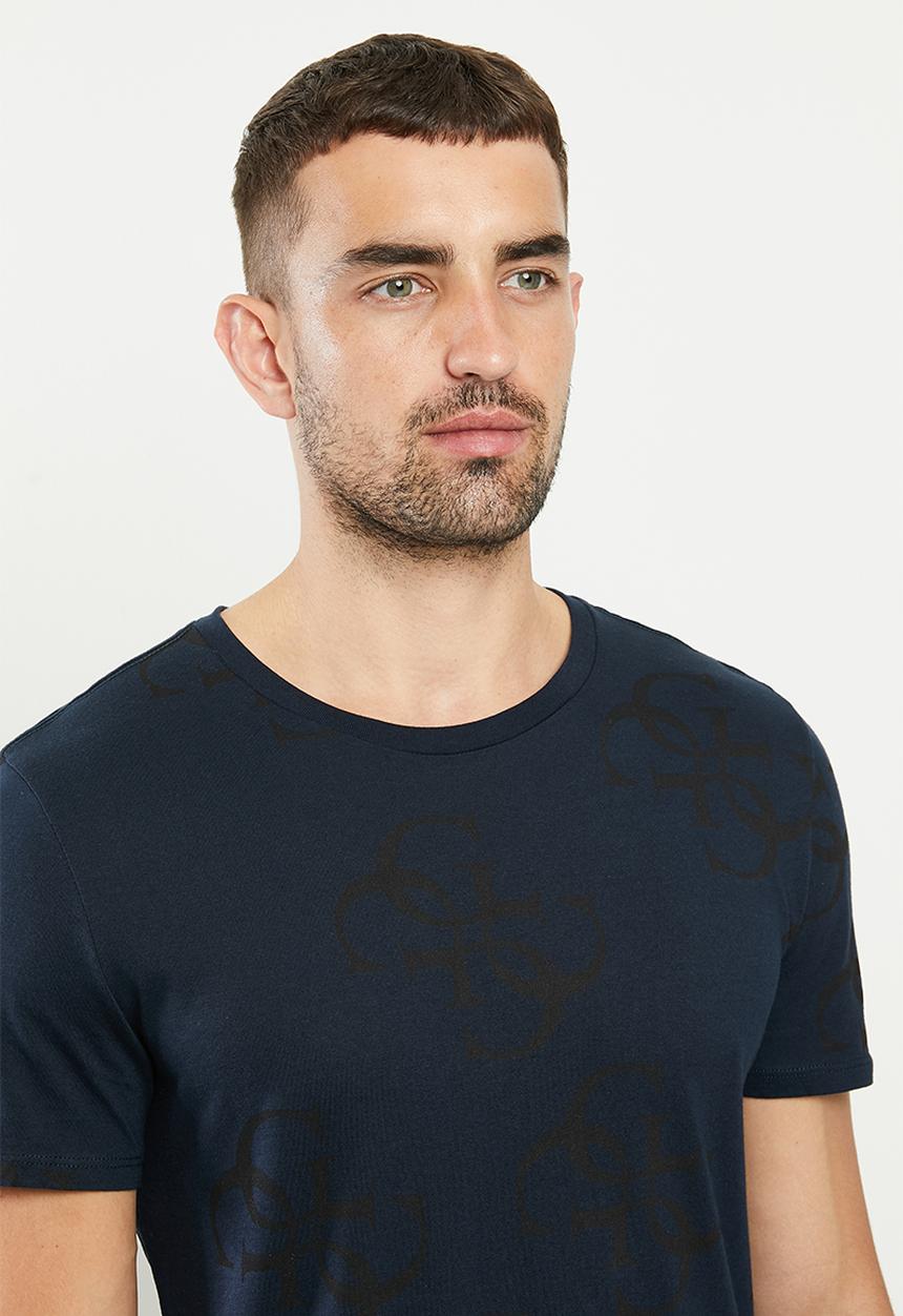 GUESS - Cn short sleeve all over g tee - navy