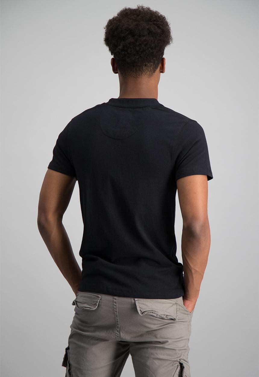 Aca Joe - Mens aca joe plain henley t-shirt