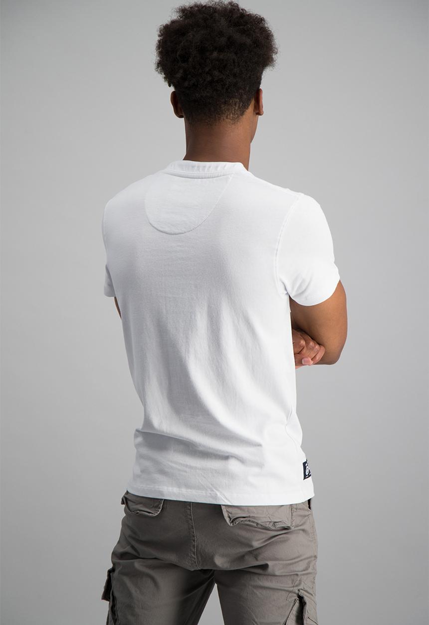 Aca Joe - Mens aca joe plain henley t-shirt