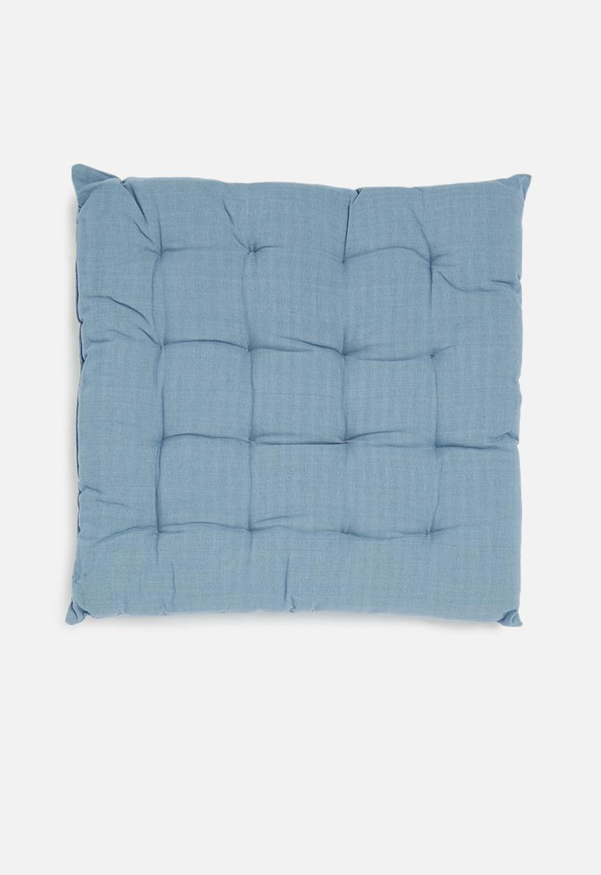 H&S - Essential seat cushion set of 2 - blue
