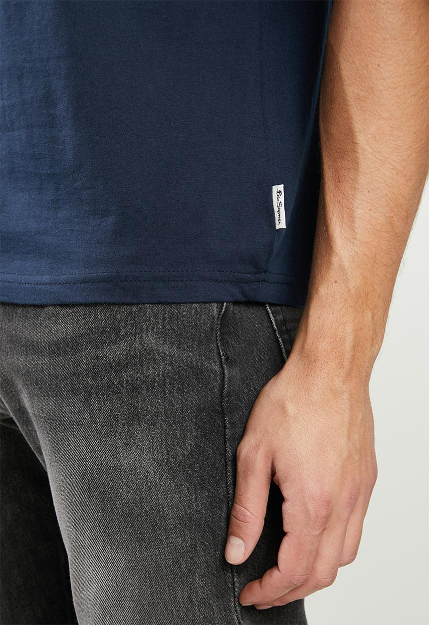 Ben Sherman - Flag tee - navy