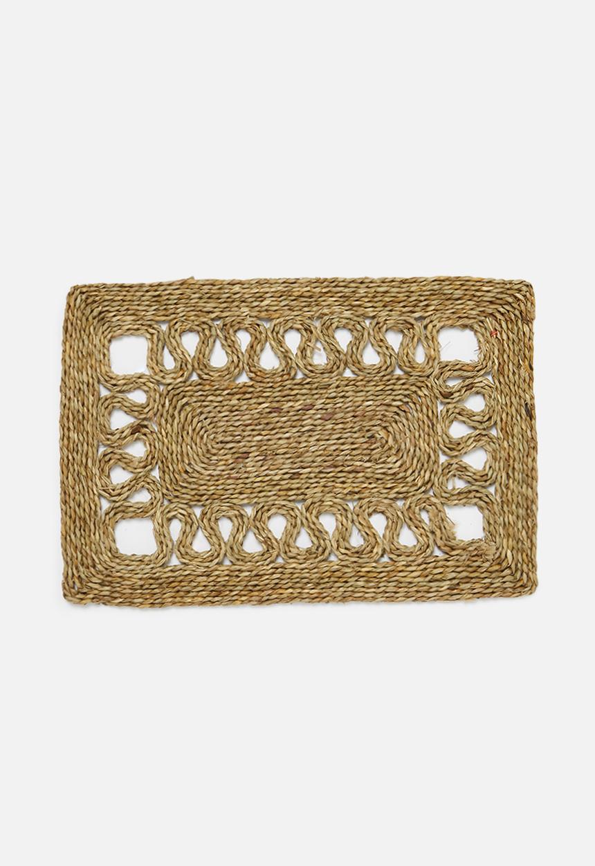 H&S - Seagrass door mat - brown
